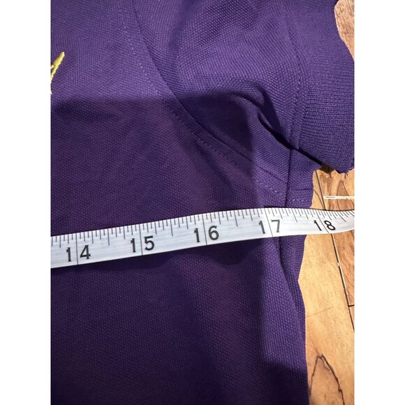 Cadbury Cutter & Buck Size M Polo Shirt NWT Women’s Slim Fit Purple Embroidered‎ - Picture 7 of 10